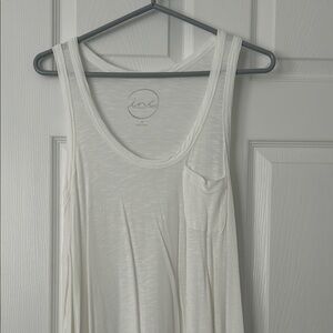 INC International Concepts Women's White Tank Top, excellent condition